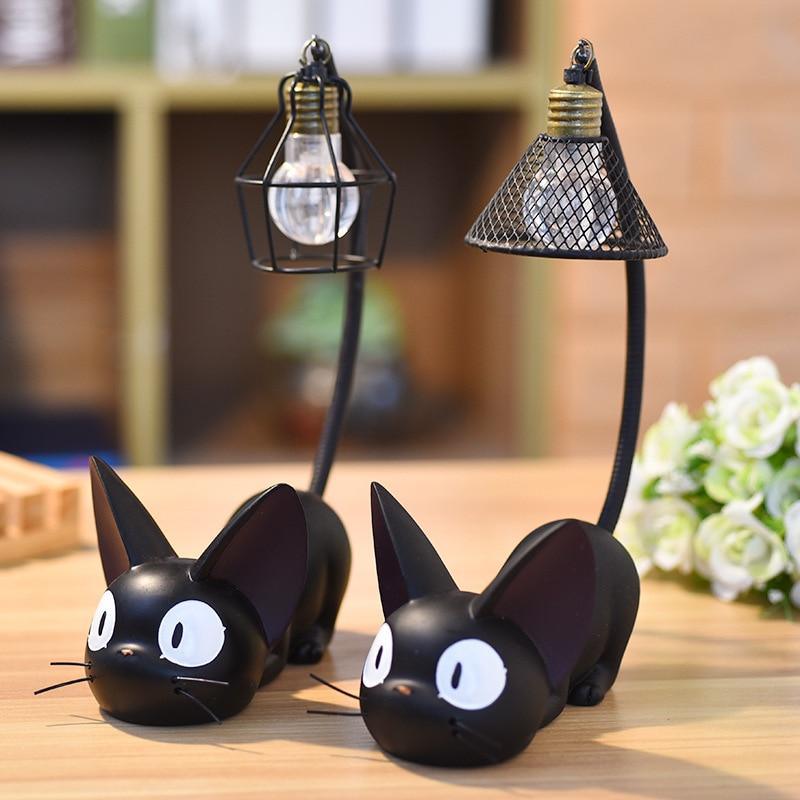 Black Cat Decorative Night Light - KittyNook
