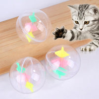Thumbnail for Bubble Cat Ball Toys Set - KittyNook Cat Company