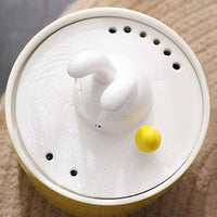 Thumbnail for Bunny Flow Ceramic Cat Water Fountain - KittyNook Cat Company