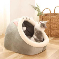 Thumbnail for Purring Kitty Cave Bed Cat Beds KittyNook   