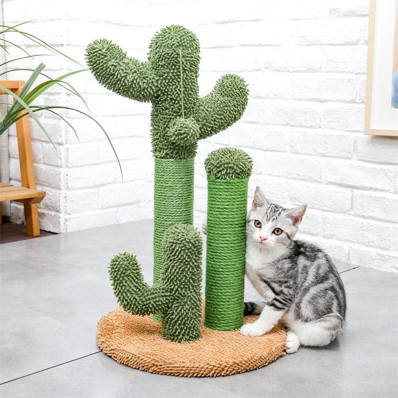Cactus Cat Tree Scratching Post - KittyNook Cat Company