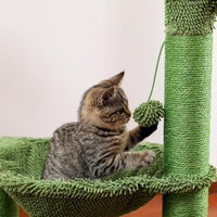 Thumbnail for Cactus Modern Cat Tower - KittyNook Cat Company