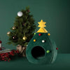 Cat Christmas Tree Cave Bed - KittyNook