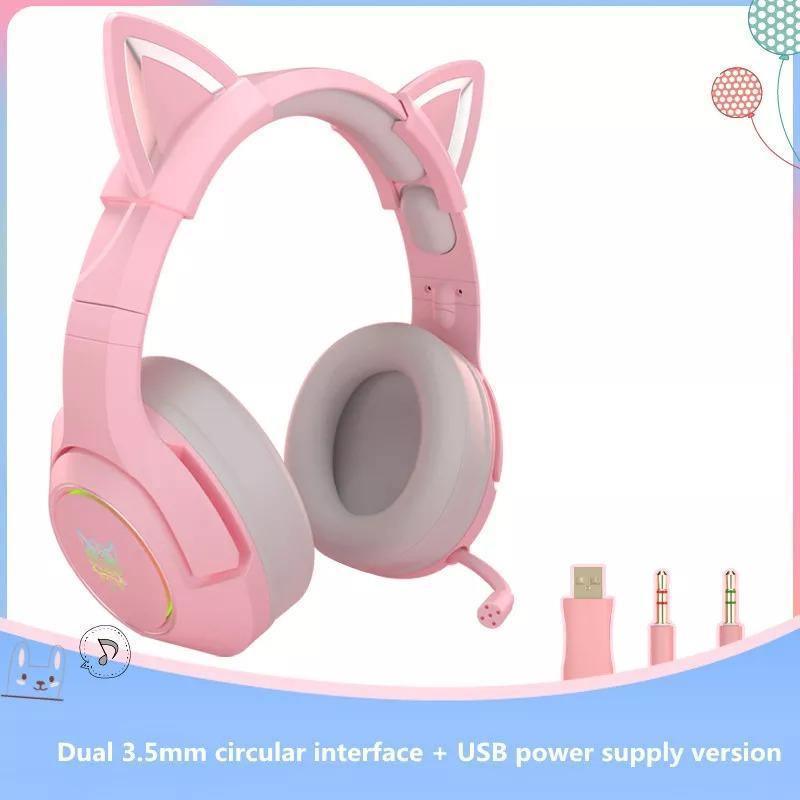 Cat Ears Noise Cancellation Gaming Headset - KittyNook
