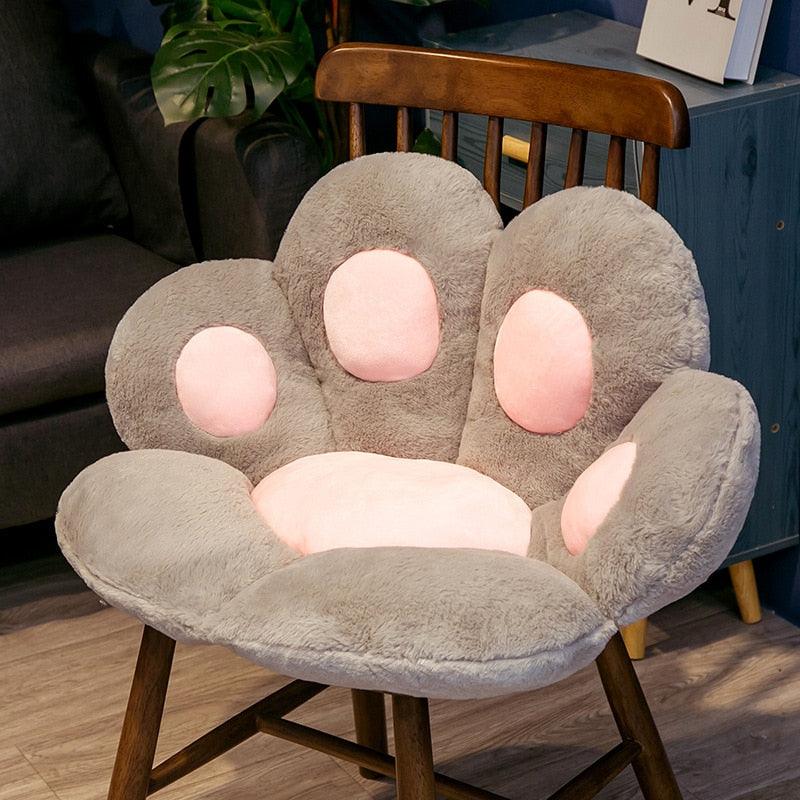 Cat Paw Computer Chair Pillow - KittyNook Cat Company