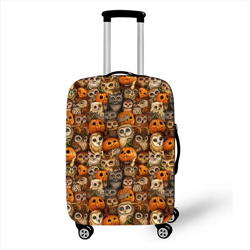 Cat Print Travel Luggage Cover - KittyNook Cat Company