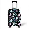 Cat Print Travel Luggage Cover - KittyNook Cat Company