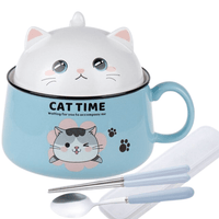 Thumbnail for Cat Time Soup Mug - KittyNook Cat Company