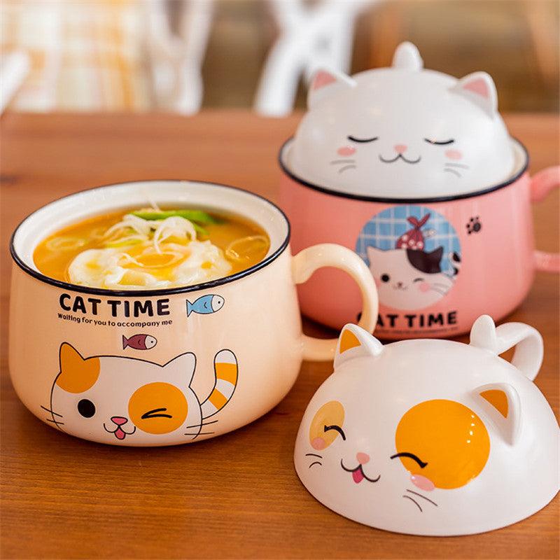 Cat Time Soup Mug - KittyNook Cat Company