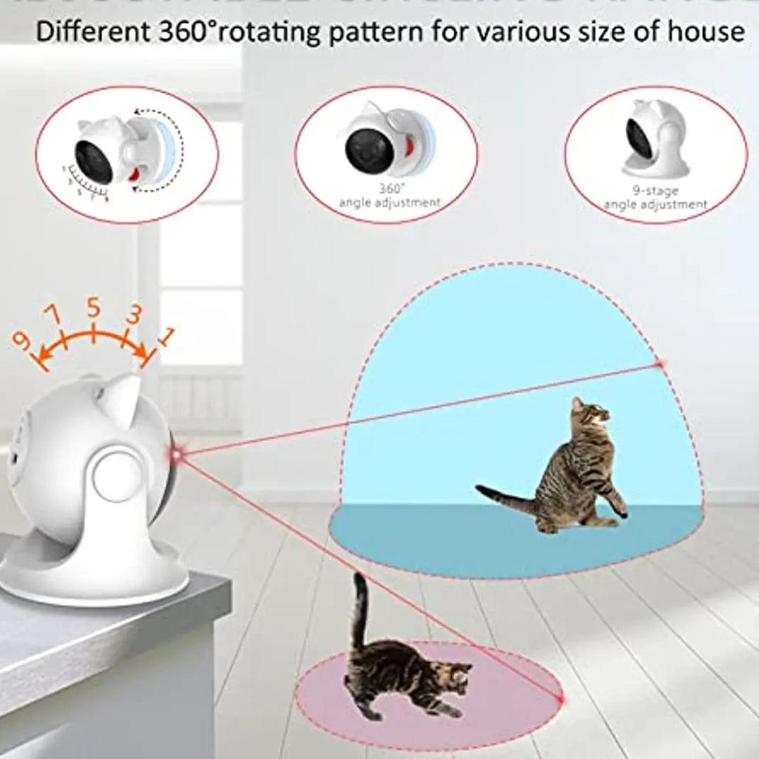 CatCam Interactive Cat Laser Pointer Cat Toys KittyNook Cat Company   