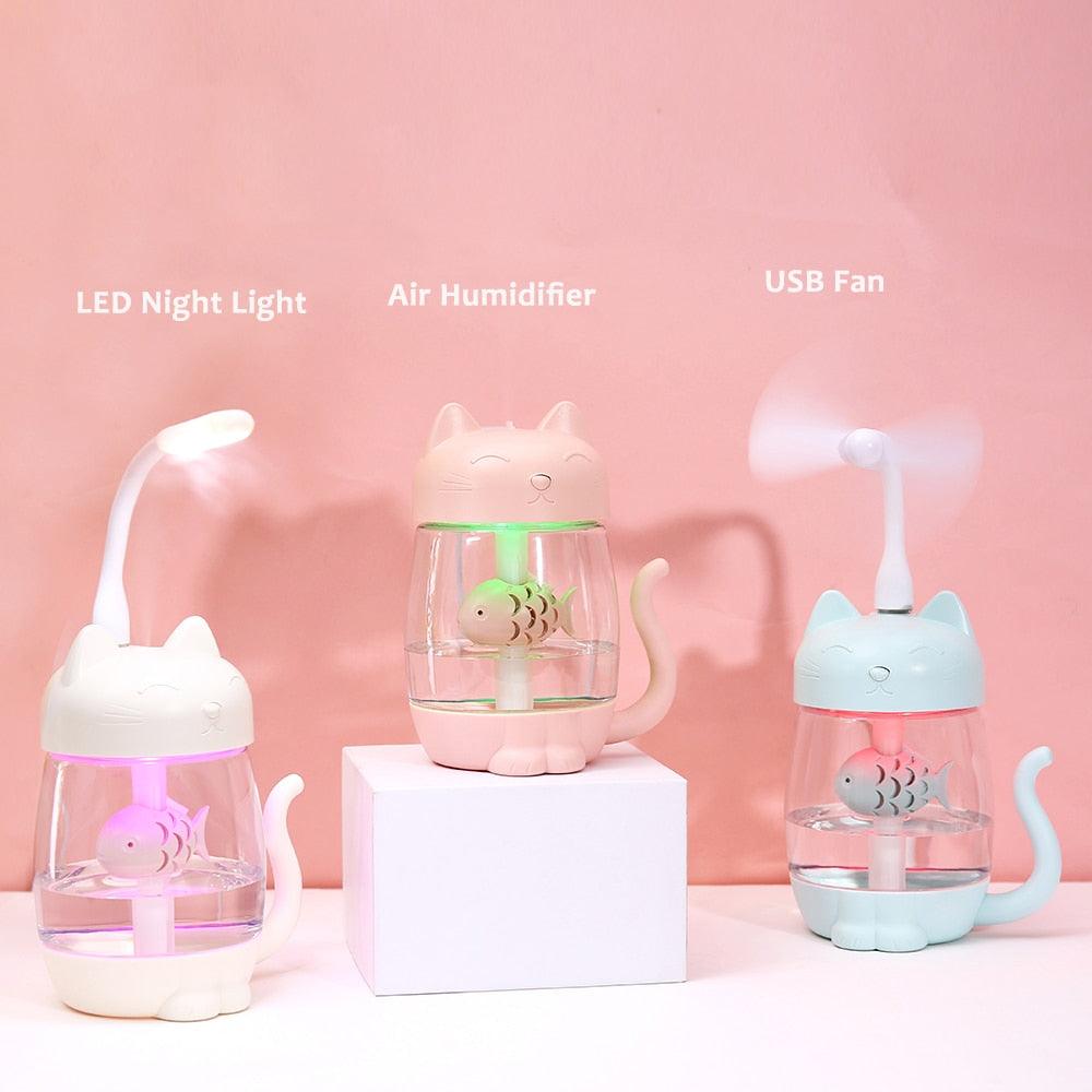 CatFish Adorable Mini Humidifier - KittyNook Cat Company