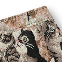 Thumbnail for Cats All Around Vintage Skirt - KittyNook Cat Company