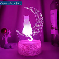 Thumbnail for Catto Moon LED Night Light - KittyNook Cat Company