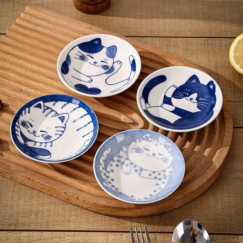 Catzenware Japanese Inspired Porcelain Bowl Bowls KittyNook Cat Company   