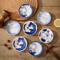 Thumbnail for Catzenware Japanese Inspired Porcelain Bowl Bowls KittyNook Cat Company   