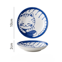 Thumbnail for Catzenware Japanese Inspired Porcelain Bowl - KittyNook Cat Company