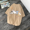 Load image into Gallery viewer, Chillin Meow Cat Tee Shirts - KittyNook Cat Company