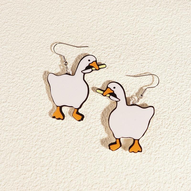 Critter Creatures Long Dangle Earrings - KittyNook Cat Company