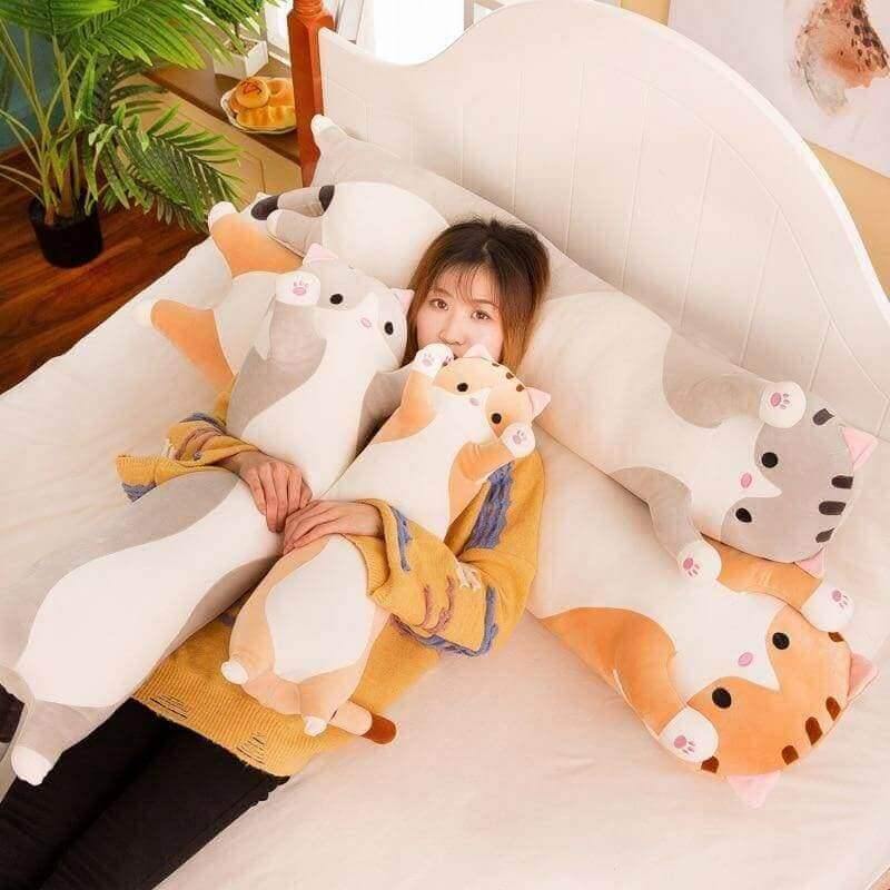 Cuddle Catz Plush Pillow - KittyNook