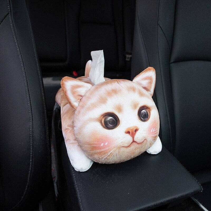 Cutie Catz Tissue Box Cover - KittyNook