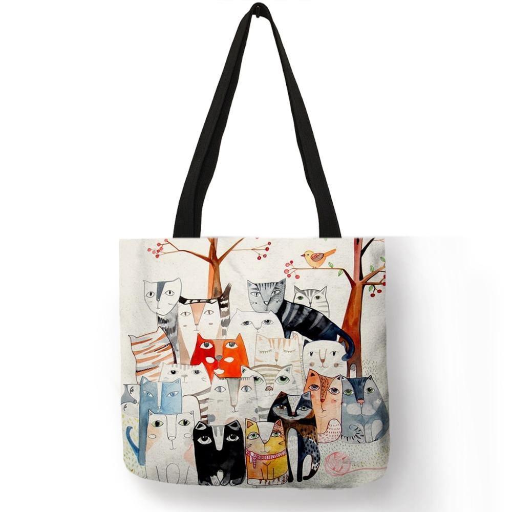 Cutie Catz Tote Bag - KittyNook