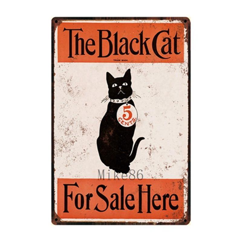Cutie Catz Vintage Style Cat Poster - KittyNook