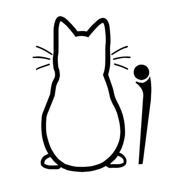 Cutie Catz Windshield Wiper Vinyl - KittyNook Cat Company