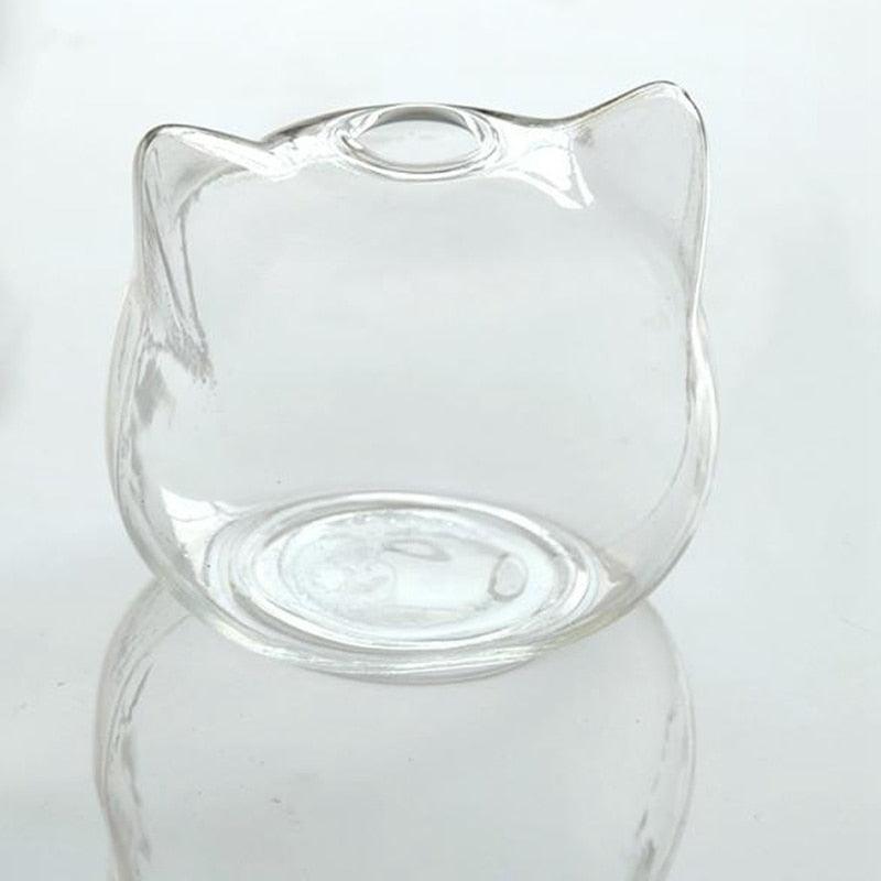Dainty Glass Cat Vase - KittyNook Cat Company