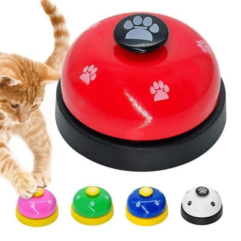 Ding-ding! Feeding Reminder Bell Pet Supplies KittyNook Red  