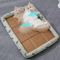 Thumbnail for Dreamy Rattan Retreat Lightweight Cat Bed - KittyNook Cat Company