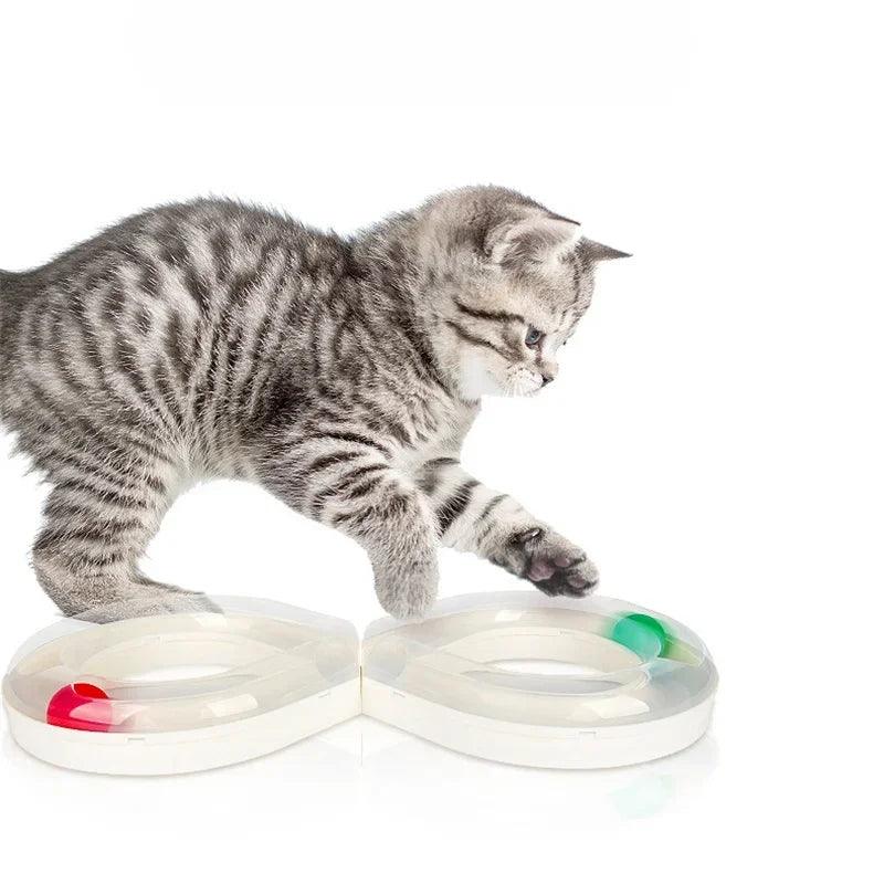 Eight Track Cat Tunnel Toy Cat Toys KittyNook Cat Company   