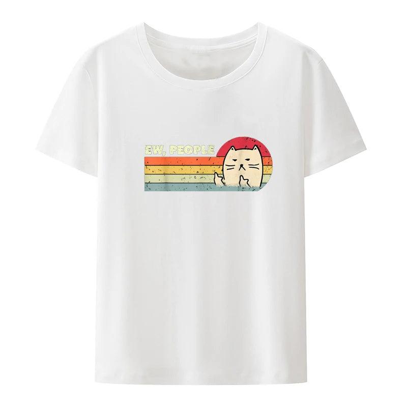 Ew, People! Statement Tee Clothing Tops KittyNook White S 