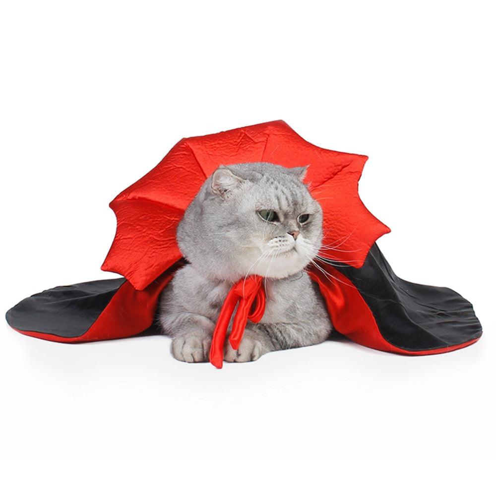 Fangtastic Vampire Cat Costume - KittyNook Cat Company