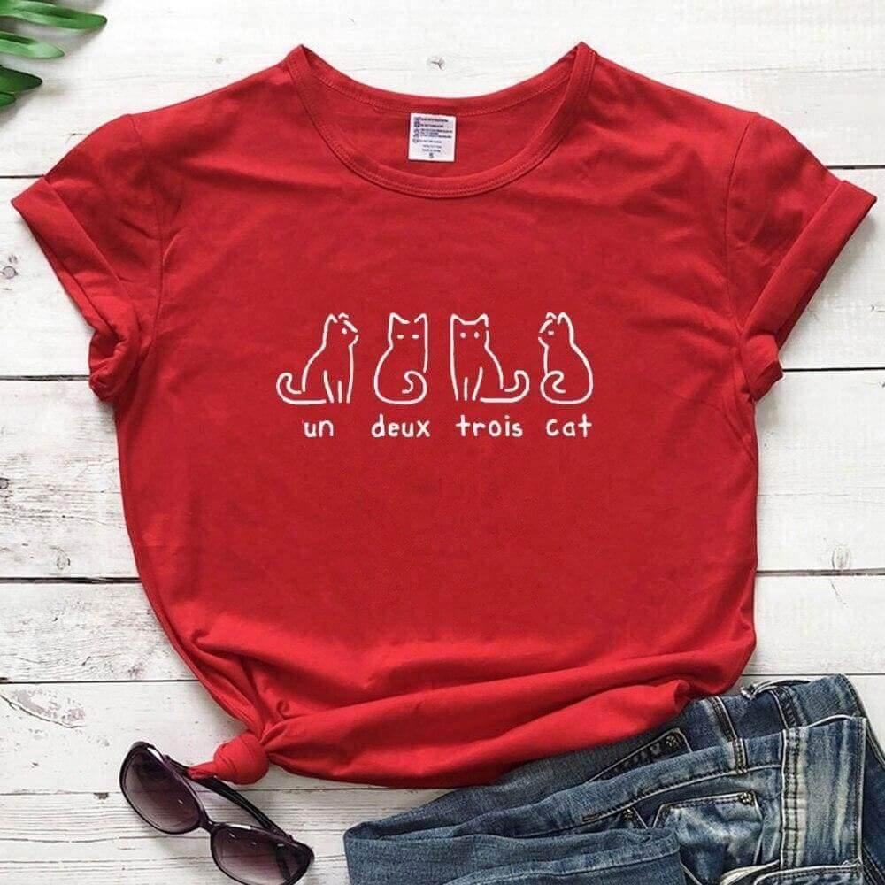 Four Mus-cat-teers Tee Shirts & Tops KittyNook   