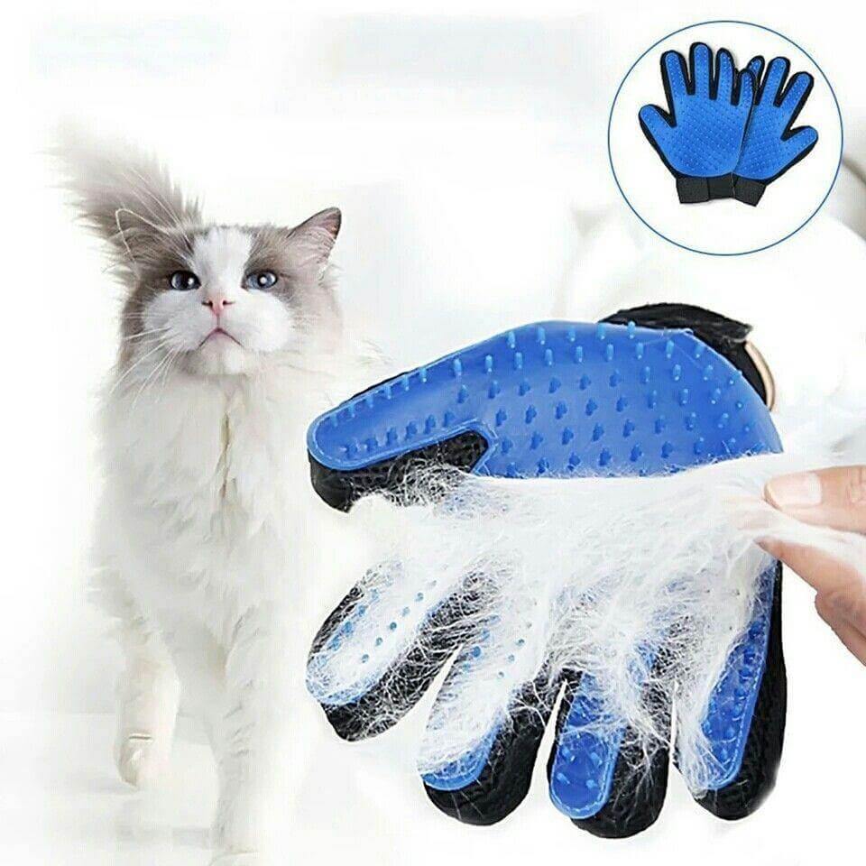 Gentle Hands Best Cat Deshedder Gloves - KittyNook
