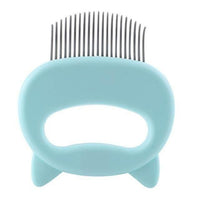 Thumbnail for Hair Removal Cat Massaging Shell Comb Cat Supplies kittynook Green  