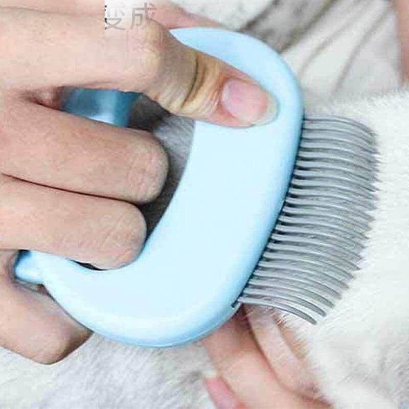 Hair Removal Cat Massaging Shell Comb Cat Supplies kittynook   