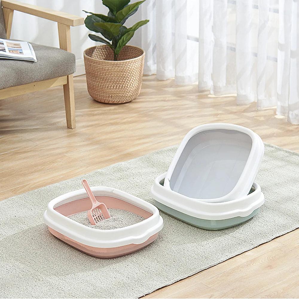 Home De Toilette Anti Splash Litter Box Cat Supplies KittyNook   