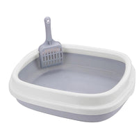 Thumbnail for Home De Toilette Anti Splash Litter Box Cat Supplies KittyNook Gray  