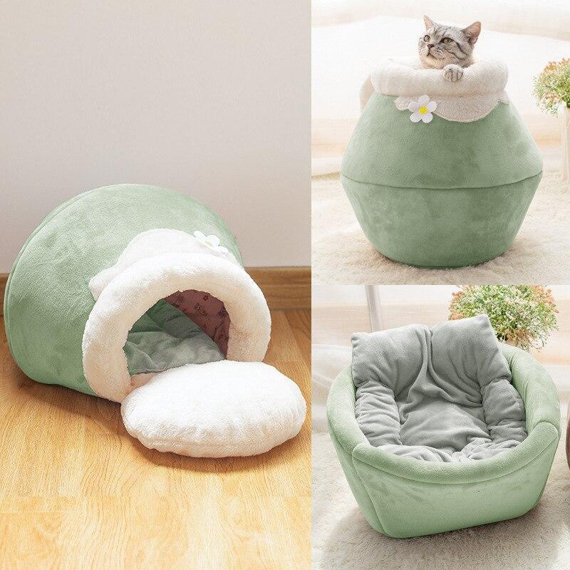 Honeypot 3-Way Cat Bed - KittyNook