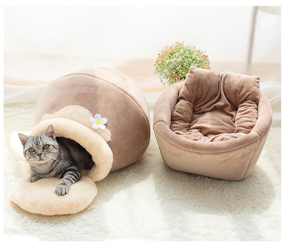 Honeypot 3-Way Cat Bed - KittyNook