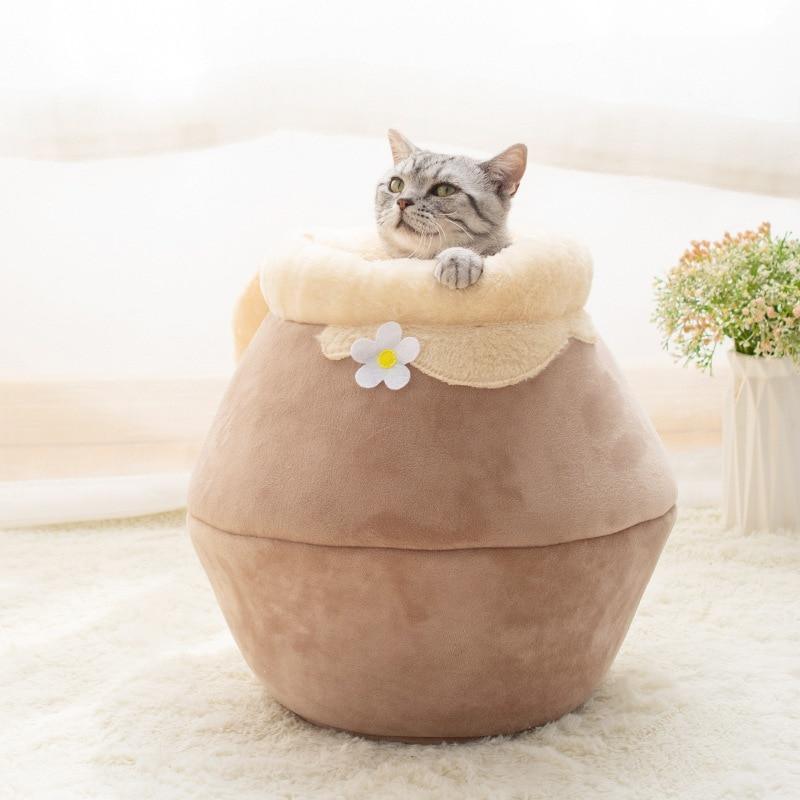 Honeypot 3-Way Cat Bed - KittyNook