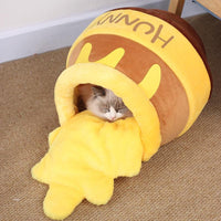 Thumbnail for Hunny Jar Cozy Cat Bed - KittyNook Cat Company