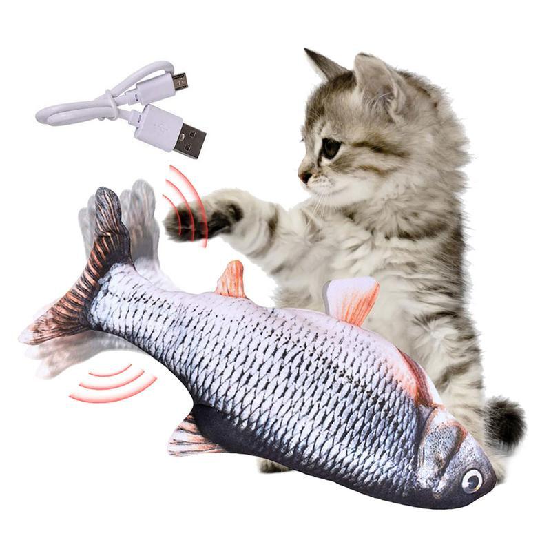 Kiki Moving Fish Cat Toy - KittyNook Cat Company