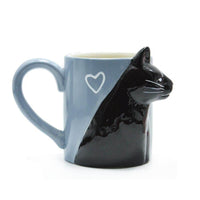 Thumbnail for Kissing Cats Ceramic Mug Set Drinkware KittyNook   