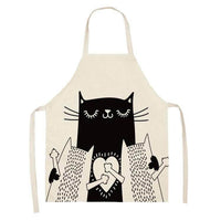 Thumbnail for Kitchen Catz Cooking Apron - KittyNook