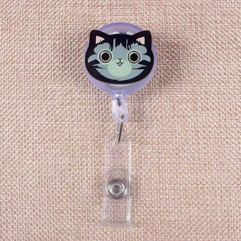 So Kawaii! Retractable Cat Badge Reel - KittyNook