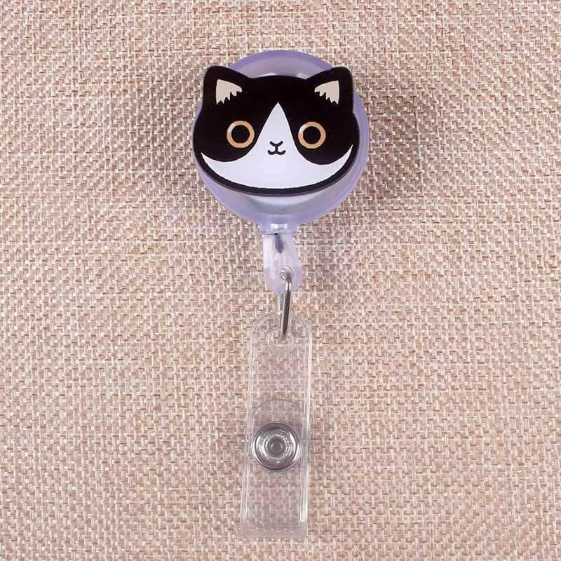 So Kawaii! Retractable Cat Badge Reel - KittyNook