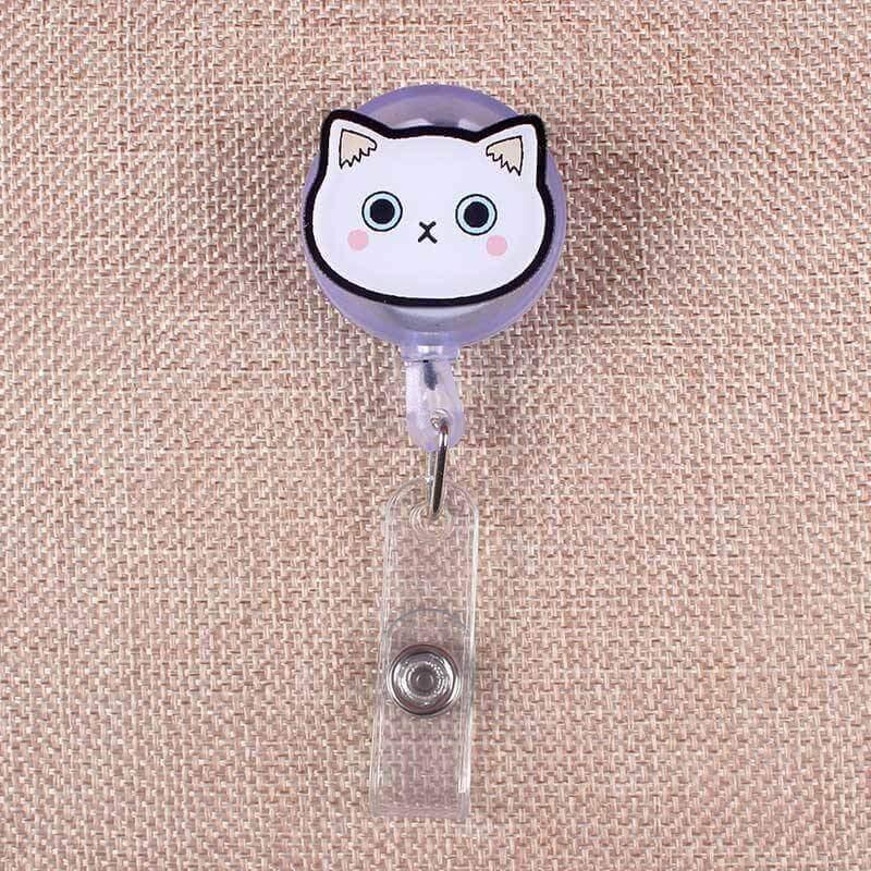 So Kawaii! Retractable Cat Badge Reel - KittyNook