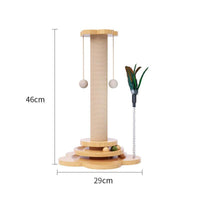 Thumbnail for Kitty Klimb Wooden Cat Toy Tower Tracks Cat Toys KittyNook Cat Company L  